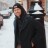 Шерстяное Мужское двубортное пальто с английским воротником, антрацит. Арт. 61